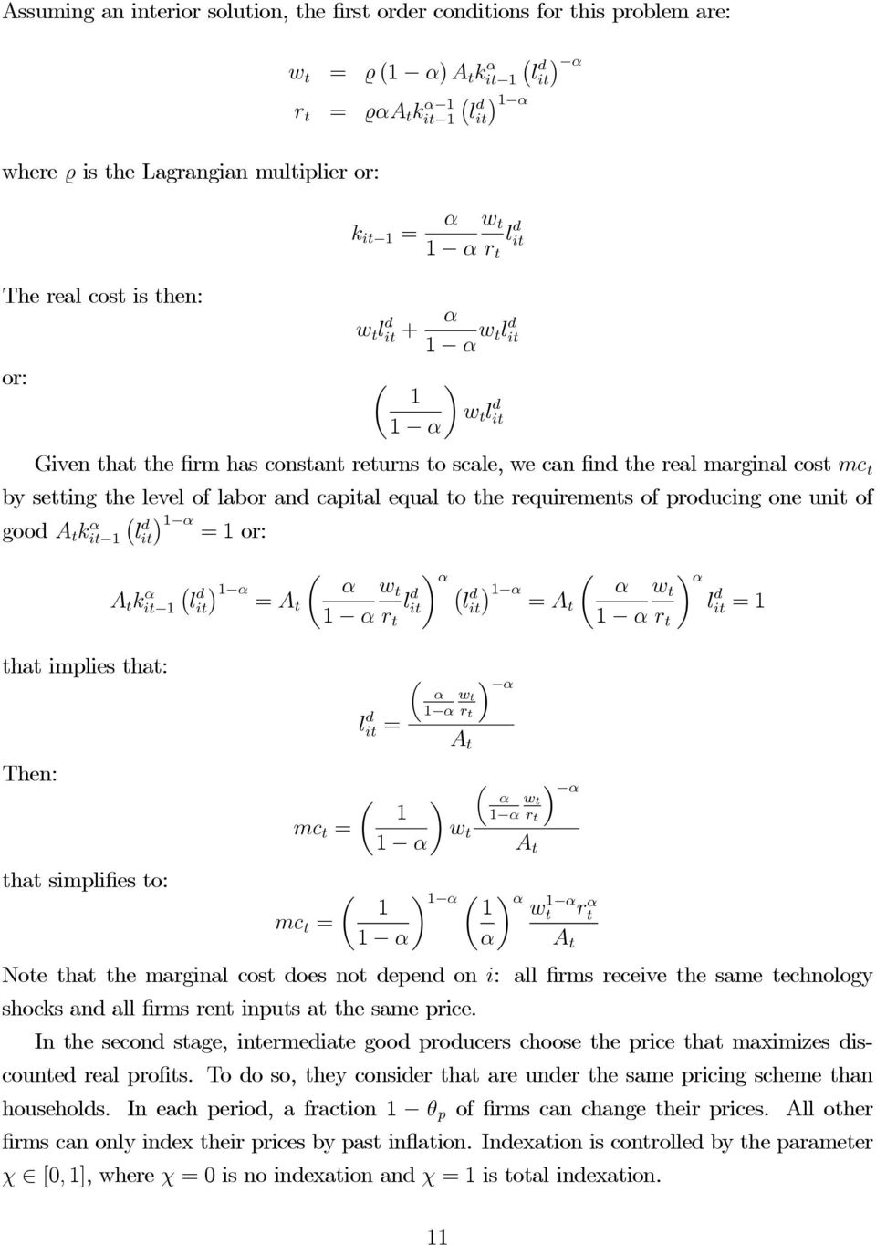 goo A ki 1 α l 1 α i =1or: A k α i 1 ha implies ha: Then: ha simplifies o: l 1 α α w i = A li 1 α r mc = mc = l i = α l i α α w 1 α r A 1 w 1 α 1 1 α α 1 α α w = A li =1 1 α r 1 α 1 α α α w 1 α r A α