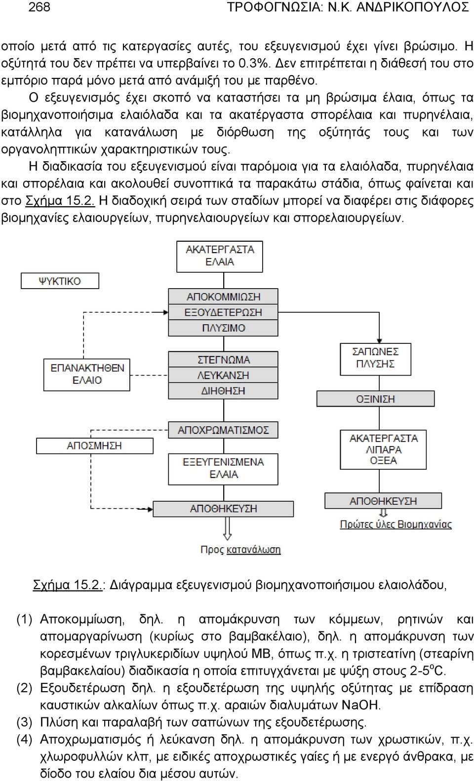 Ο εξευγενισμός έχει σκοπό να καταστήσει τα μη βρώσιμα έλαια, όπως τα βιομηχανοποιήσιμα ελαιόλαδα και τα ακατέργαστα σπορέλαια και πυρηνέλαια, κατάλληλα για κατανάλωση με διόρθωση της οξύτητάς τους