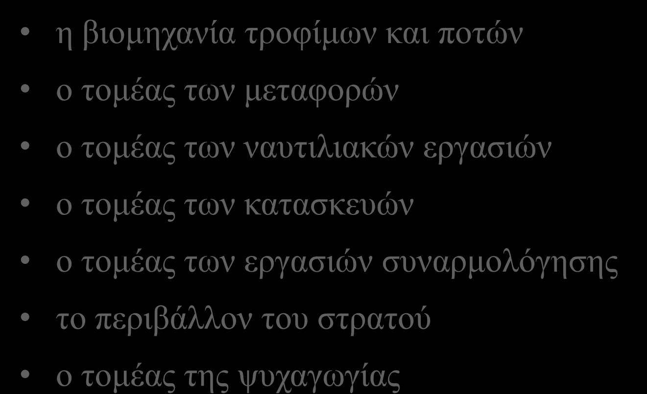 Αλκοόλ & Χώρος Εργασίας: Τομείς με αυξημένο κίνδυνο από την κατάχρηση η βιομηχανία τροφίμων και ποτών ο τομέας των μεταφορών ο τομέας