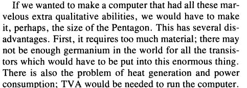 What I want to talk about is the problem of manipulating and controlling things on a small scale. As soon as I mention this, people tell me about miniaturization, and how far it has progressed today.