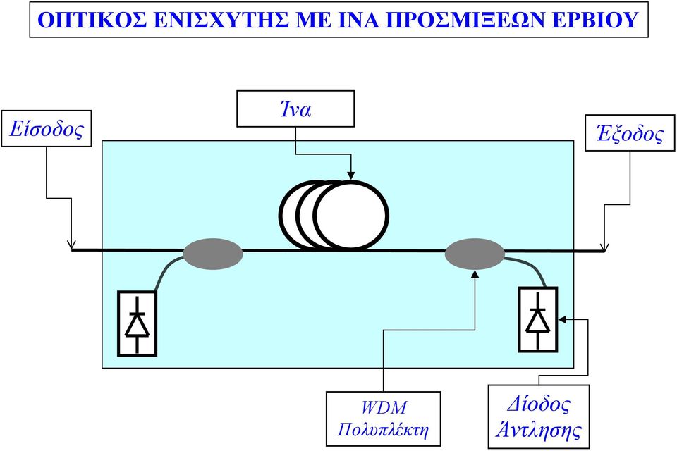 Είσοδος Ίνα Έξοδος WDM