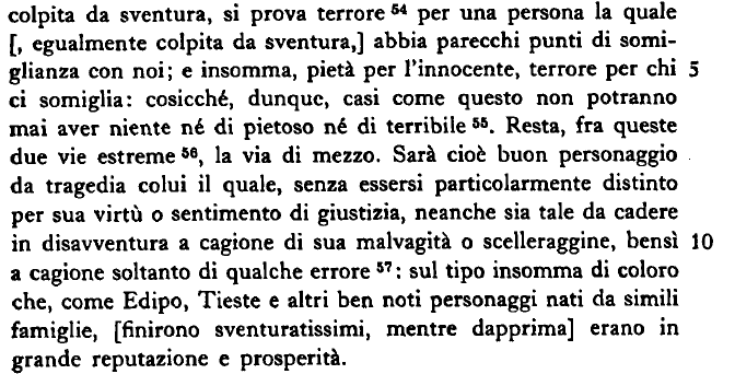 Aristotele, Poetica - 5-13. 13.