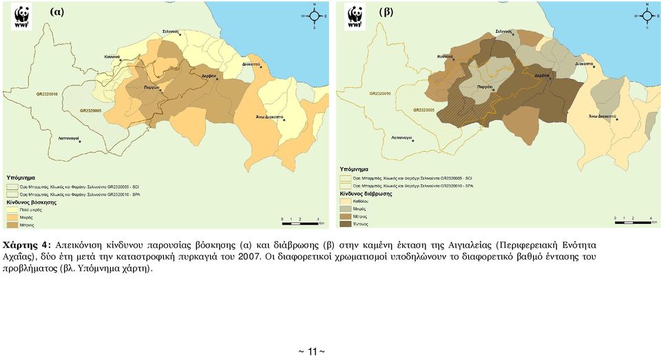 μετά την καταστροφική πυρκαγιά του 2007.