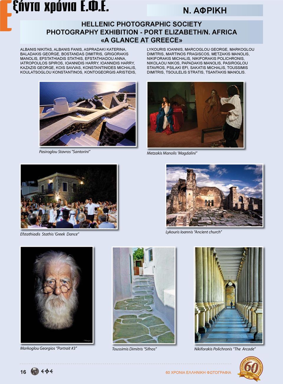 IOANNIDIS HARRY, KAZAZIS GEORGE, KOIS SAVVAS, KONSTANTINIDES MICHALIS, KOULATSOGLOU KONSTANTINOS, KONTOGEORGIS ARISTIDIS, Ν.