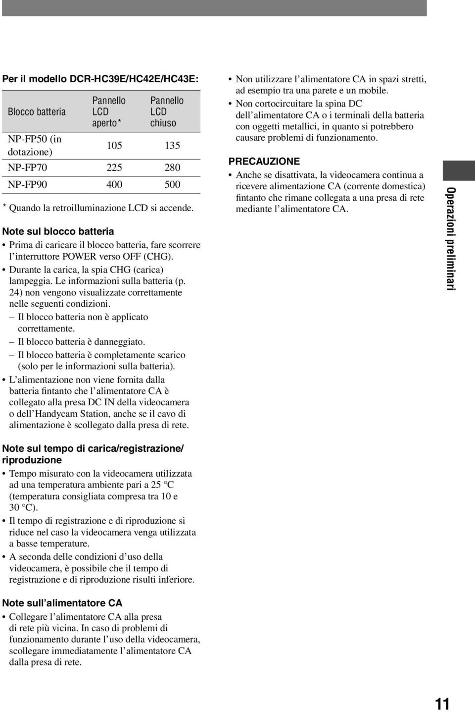 Le informazioni sulla batteria (p. 24) non vengono visualizzate correttamente nelle seguenti condizioni. Il blocco batteria non è applicato correttamente. Il blocco batteria è danneggiato.