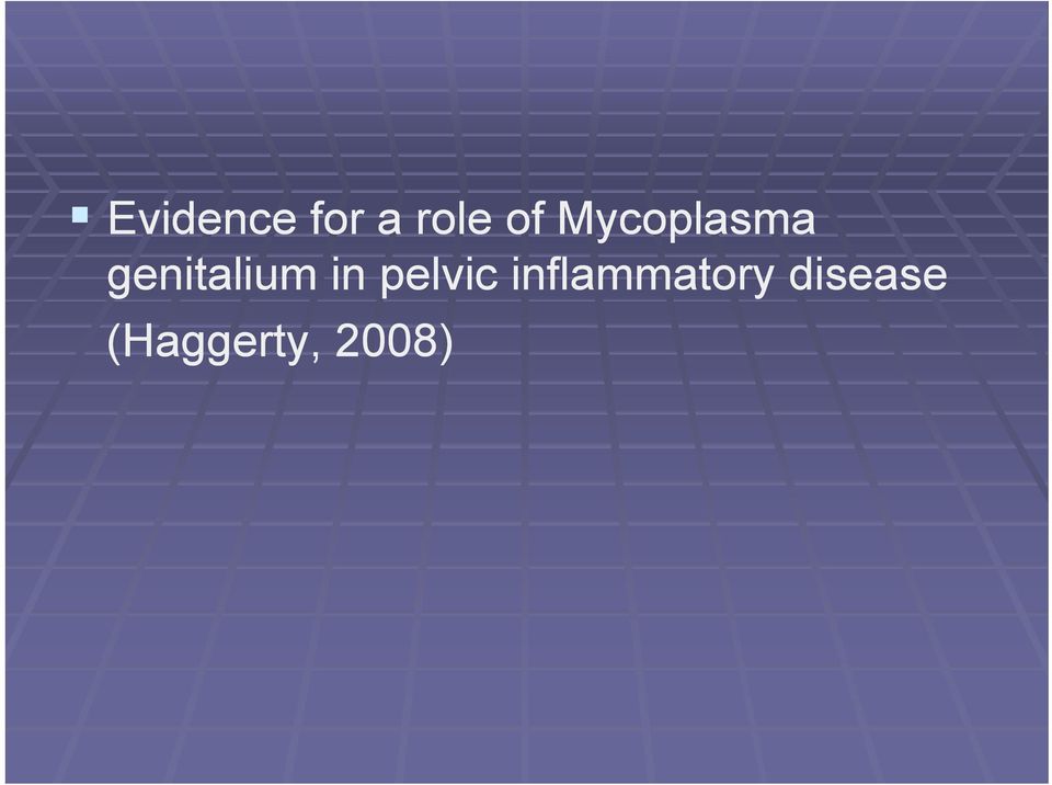 in pelvic inflammatory