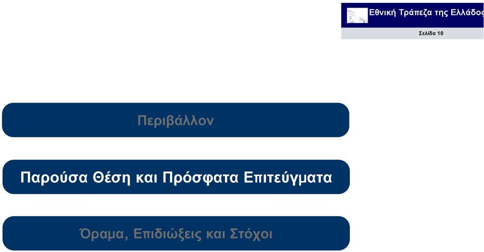 Πρόσφατα Επιτεύγµατα