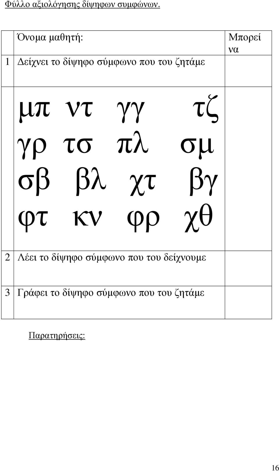 να µπ ντ γγ τζ γρ τσ πλ σµ σβ βλ χτ βγ φτ κν φρ χθ 2 Λέει το