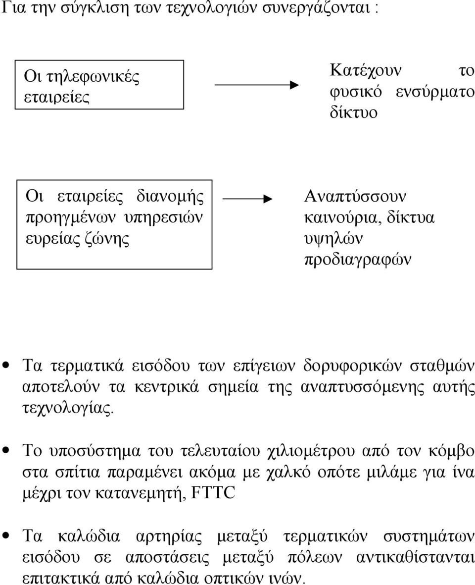 αναπτυσσόµενης αυτής τεχνολογίας.