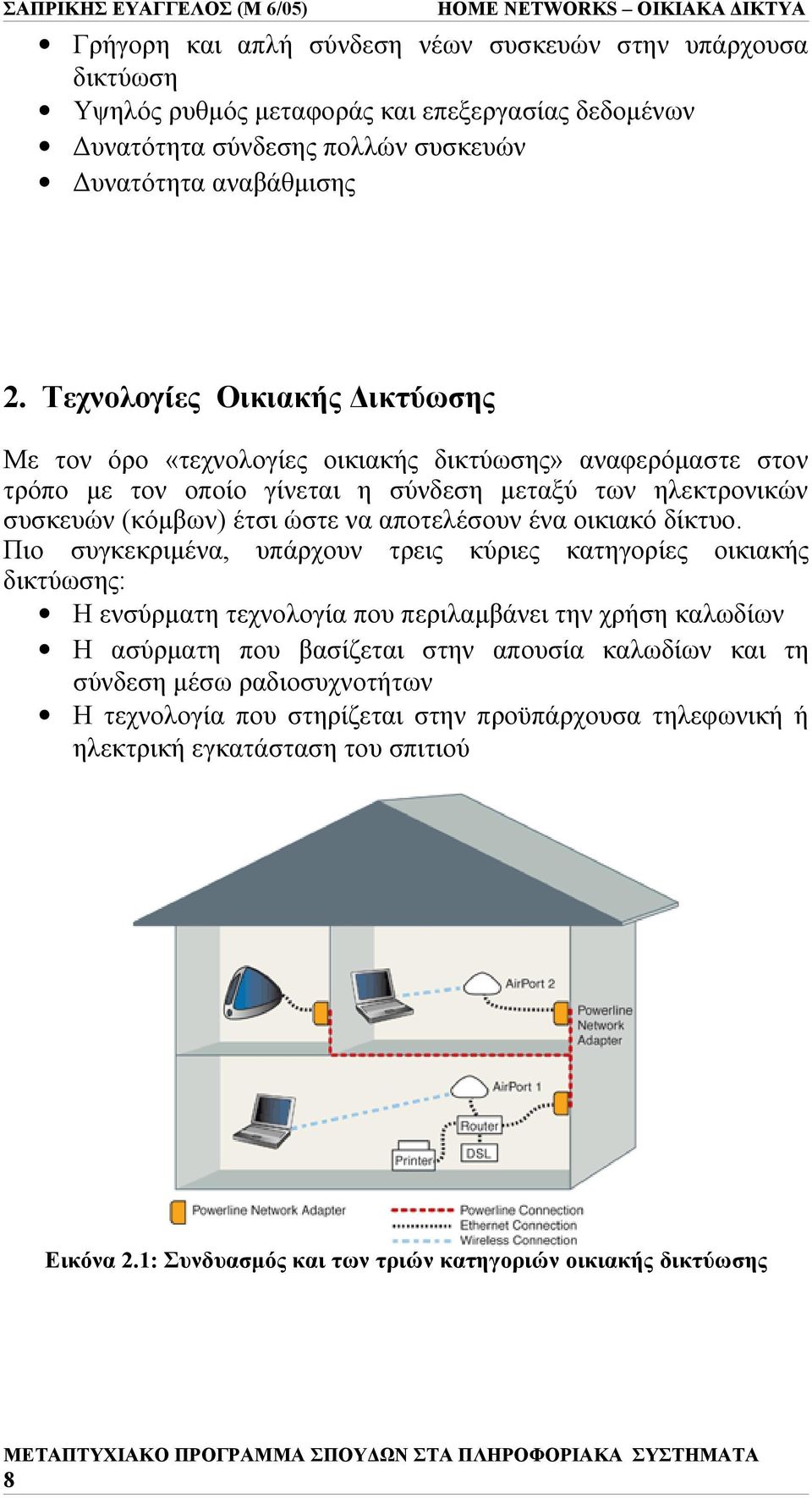 αποτελέσουν ένα οικιακό δίκτυο.