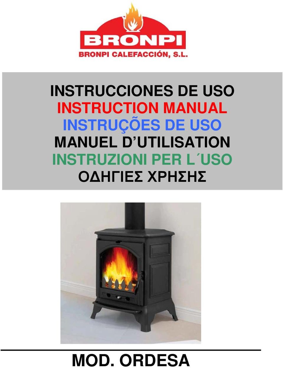 DE USO MANUEL D UTILISATION