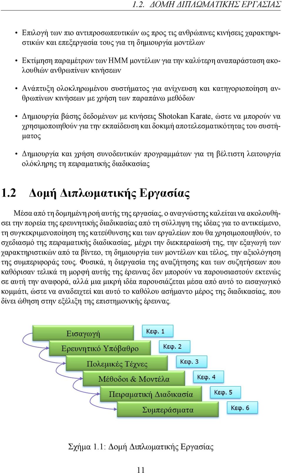 δεδομένων με κινήσεις Shotokan Karate, ώστε να μπορούν να χρησιμοποιηθούν για την εκπαίδευση και δοκιμή αποτελεσματικότητας του συστήματος Δημιουργία και χρήση συνοδευτικών προγραμμάτων για τη