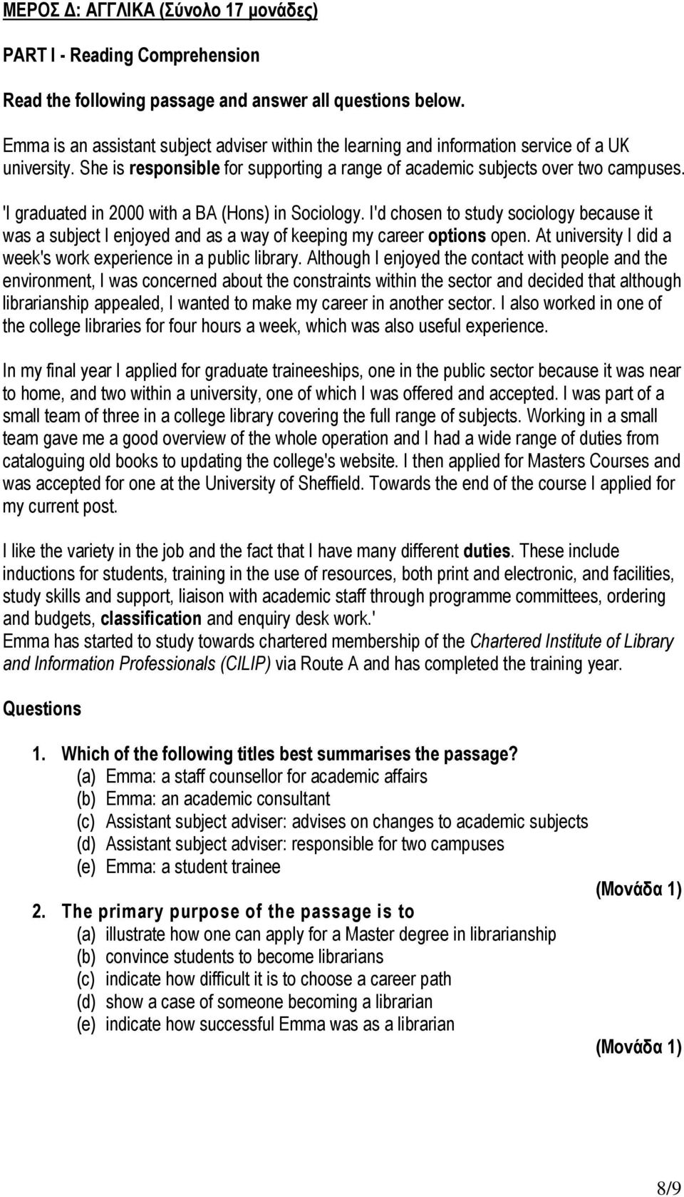 'I graduated in 2000 with a BA (Hons) in Sociology. I'd chosen to study sociology because it was a subject I enjoyed and as a way of keeping my career options open.