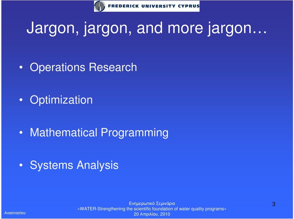 Optimization Mathematical