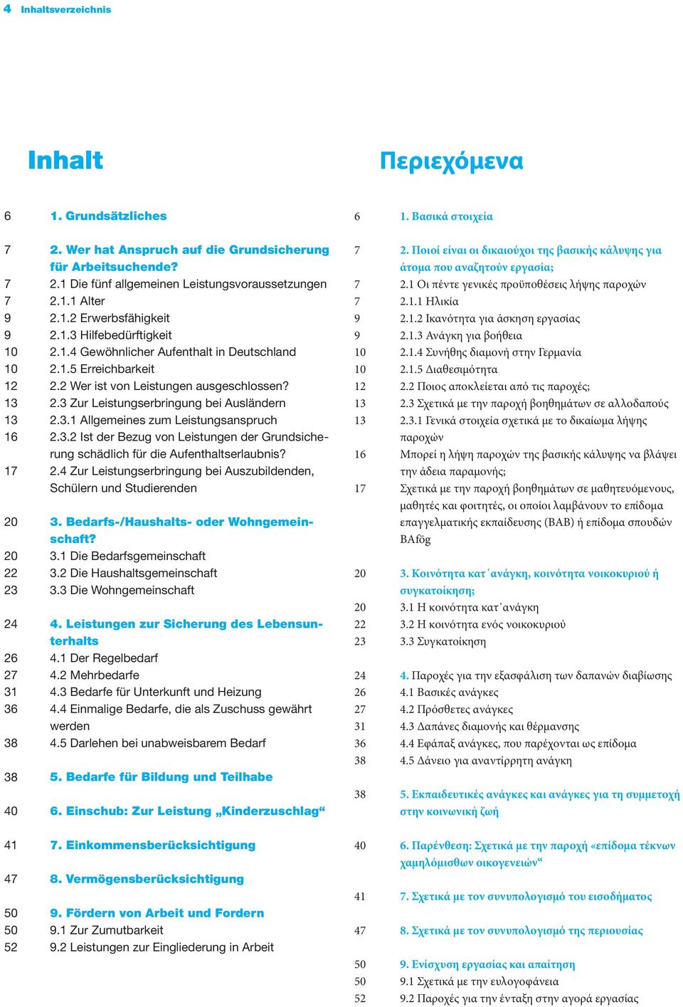 3.2 Ist der Bezug von Leistungen der Grundsiche - rung schädlich für die Aufenthaltserlaubnis? 17 2.4 Zur Leistungserbringung bei Auszubildenden, Schülern und Studierenden 20 3.