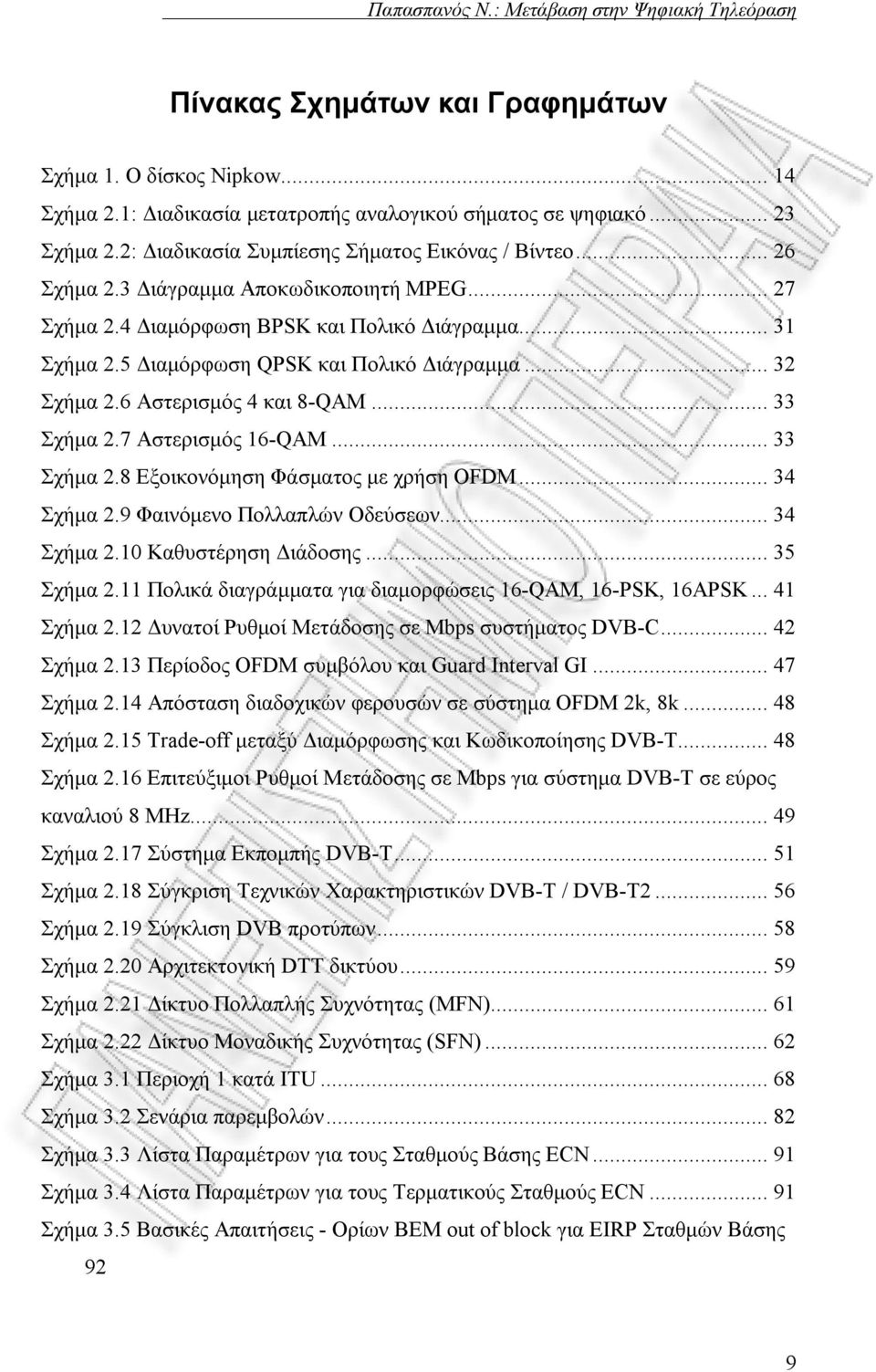 .. 33 Σχήμα 2.7 Αστερισμός 16-QAM... 33 Σχήμα 2.8 Εξοικονόμηση Φάσματος με χρήση OFDM... 34 Σχήμα 2.9 Φαινόμενο Πολλαπλών Οδεύσεων... 34 Σχήμα 2.10 Καθυστέρηση Διάδοσης... 35 Σχήμα 2.