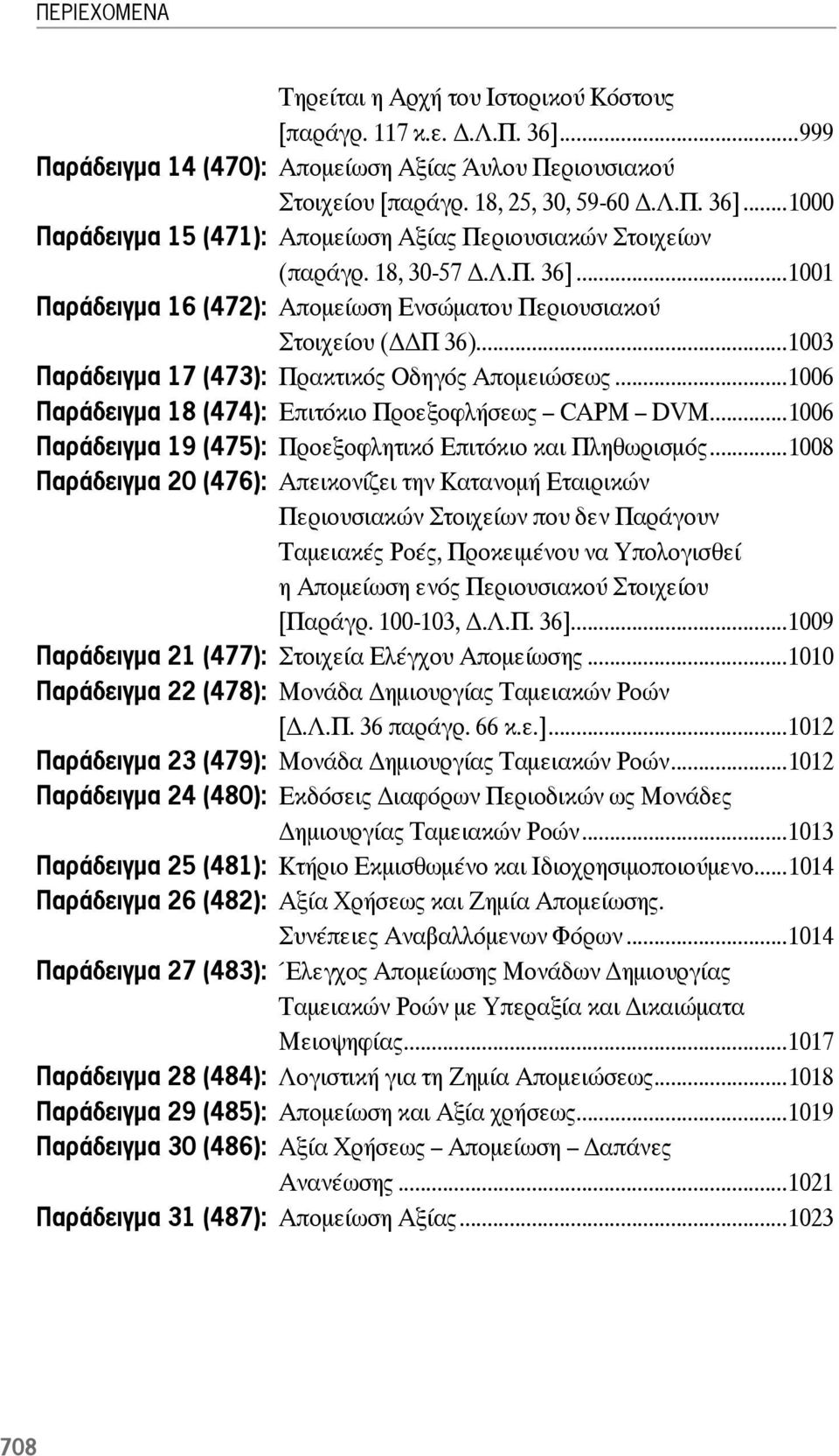 ..1006 Παράδειγμα 18 (474): Επιτόκιο Προεξοφλήσεως CAPM DVM...1006 Παράδειγμα 19 (475): Προεξοφλητικό Επιτόκιο και Πληθωρισμός.