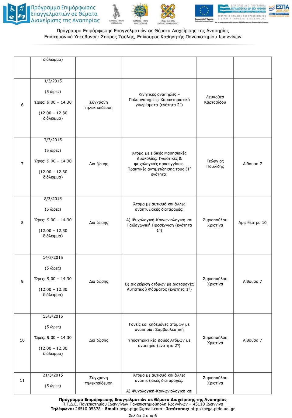 Πρακτικές αντιμετώπισης τους (1 η Γεώργιος Παυλίδης 8/3/2015 Άτομα με αυτισμό και άλλες αναπτυξιακές διαταραχές: 8 Α) Ψυχολογική-Κοινωνιολογική και Παιδαγωγική Προσέγγιση