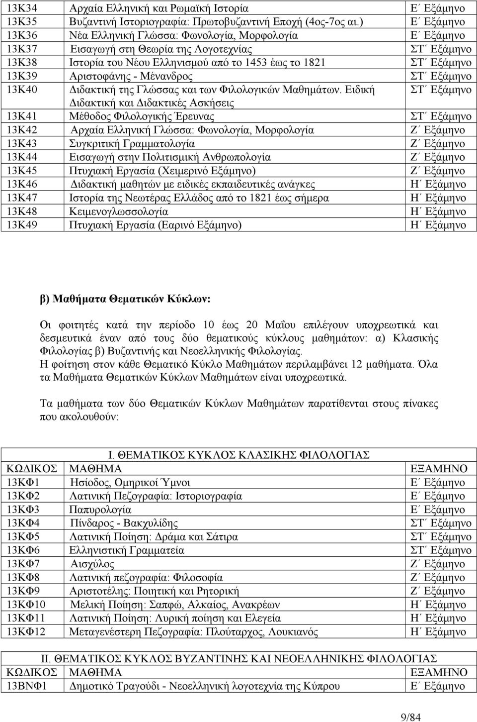 Αριστοφάνης - Μένανδρος ΣΤ Εξάμηνο 13Κ40 Διδακτική της Γλώσσας και των Φιλολογικών Μαθημάτων.