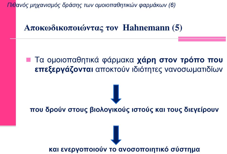 ηξφπν πνπ επεμεξγάδνληαη απνθηνύλ ηδηόηεηεο λαλνζσκαηηδίσλ πνπ δξνχλ