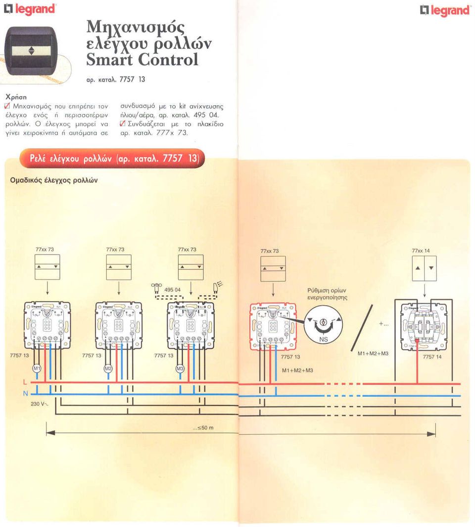 ~olαλ 495 04 Ζ!Συνδυάζεται με ι πλακίδι αρ καταλ777χ 73 Ρελέελέγχυρλλών(αρκαταλ775713) Ομαδικόςέλενχςρλλών 77χχ73 77χχ73 Τ7χ73 7773 77;<χ14 rn!