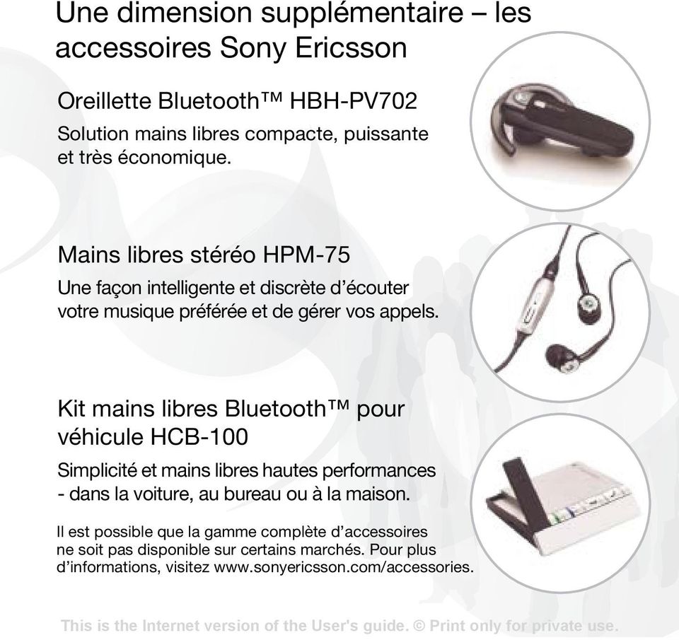 Kit mains libres Bluetooth pour véhicule HCB-100 Simplicité et mains libres hautes performances - dans la voiture, au bureau ou à la maison.