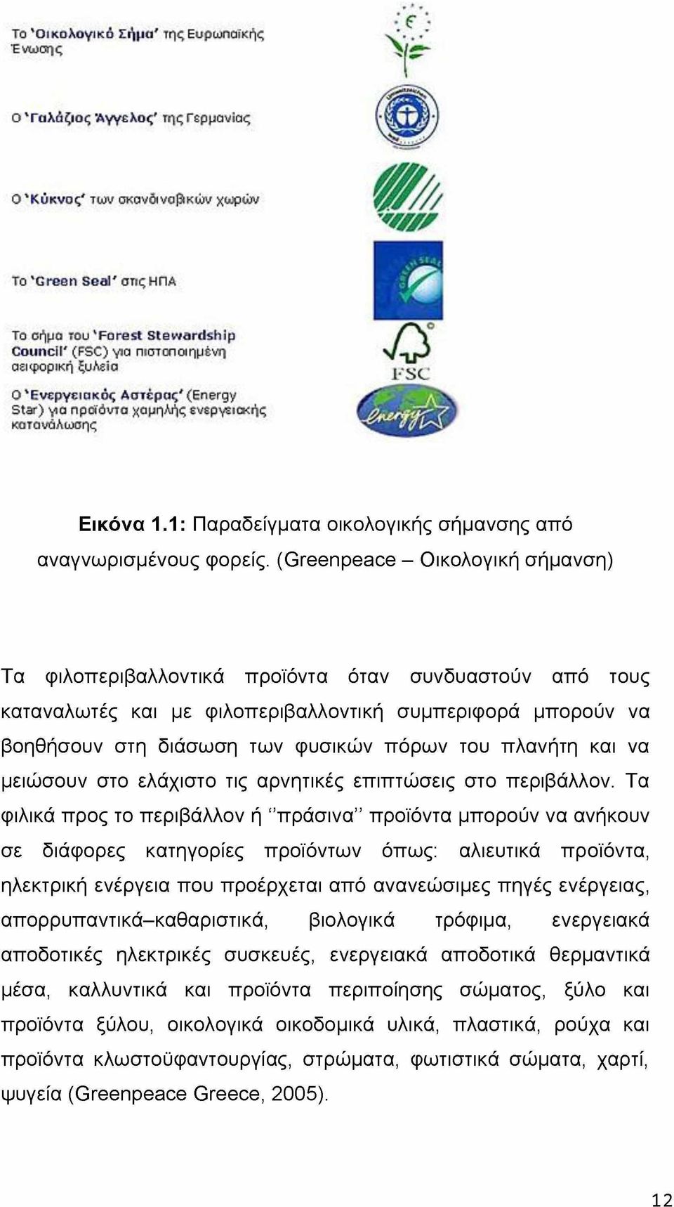 ^Γθθπρθσοθ - Οικολογική σήμανση) Τα φιλοπεριβαλλοντικά προϊόντα όταν συνδυαστούν από τους καταναλωτές και με φιλοπεριβαλλοντική συμπεριφορά μπορούν να βοηθήσουν στη διάσωση των φυσικών πόρων του