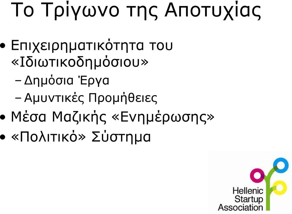 «Ιδιωτικοδημόσιου» Δημόσια Έργα