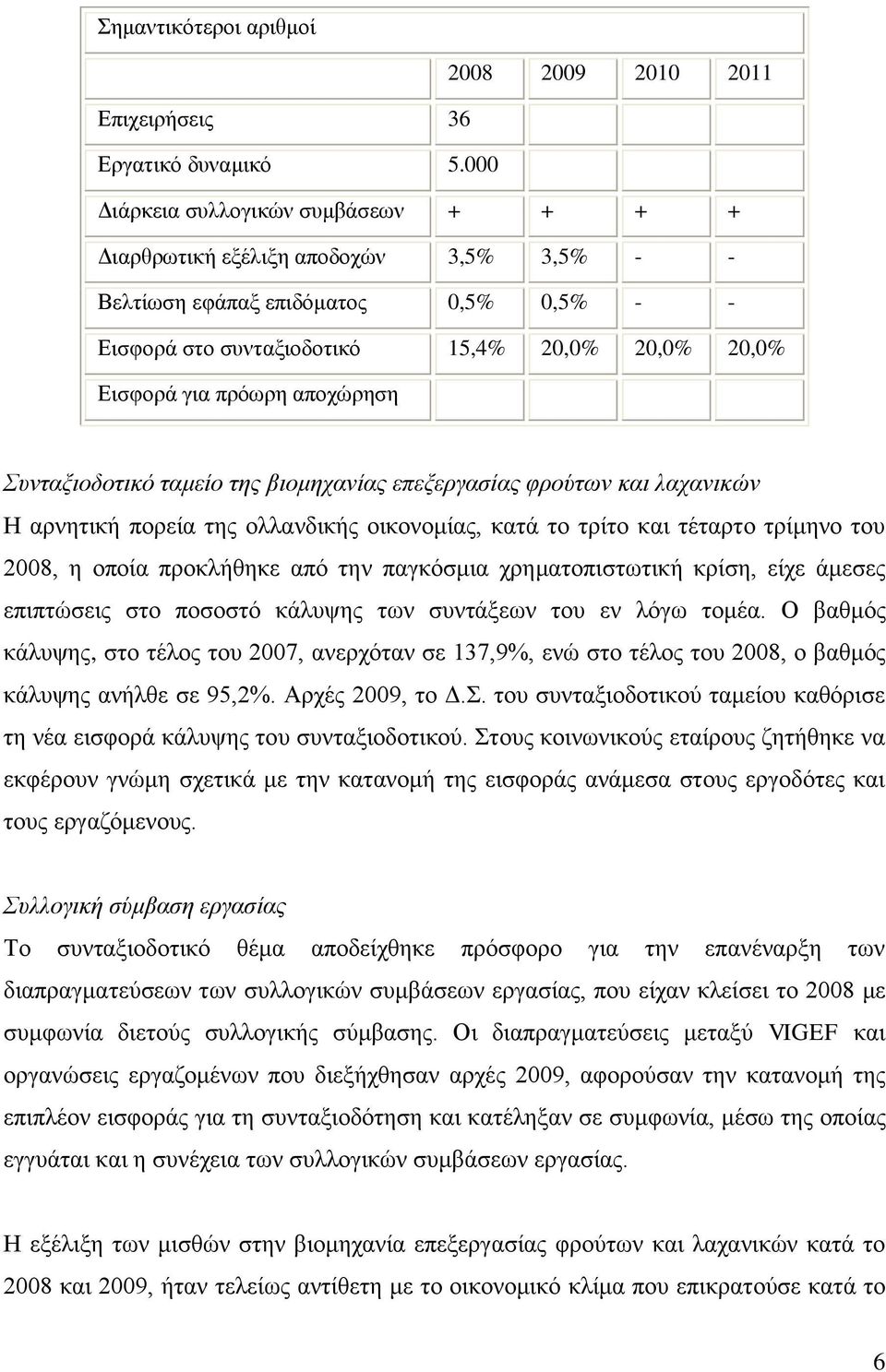 αποχώρηση Συνταξιοδοτικό ταμείο της βιομηχανίας επεξεργασίας φρούτων και λαχανικών Η αρνητική πορεία της ολλανδικής οικονομίας, κατά το τρίτο και τέταρτο τρίμηνο του 2008, η οποία προκλήθηκε από την