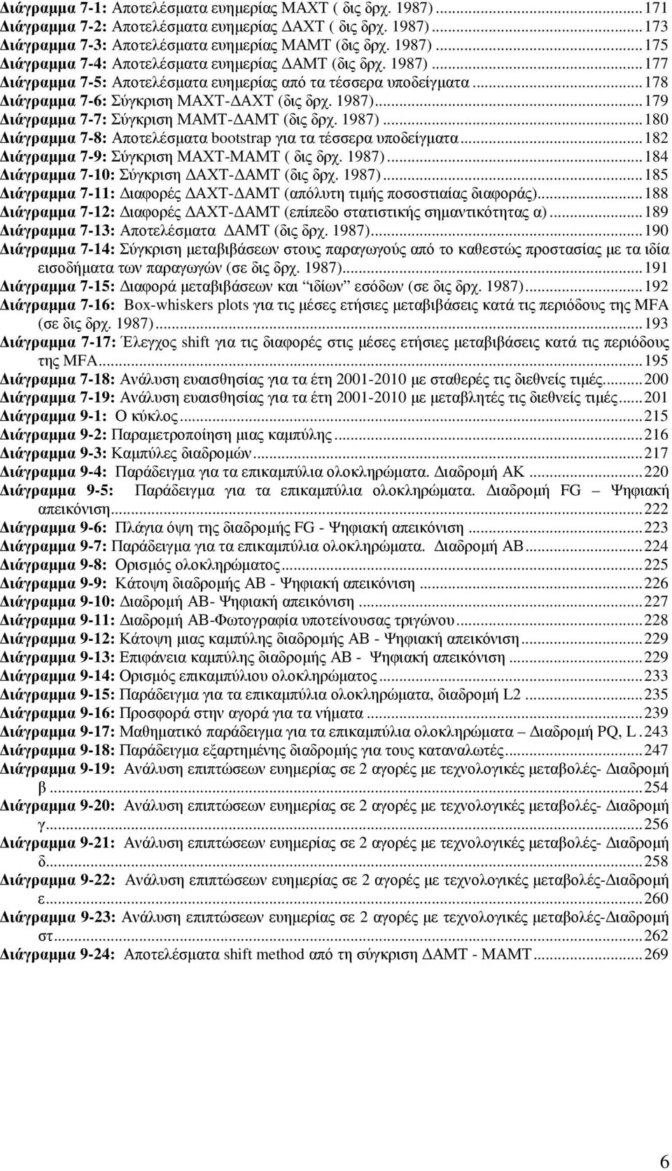 ..8 ιάγραµµα 7-9: Σύγκριση ΜΑΧΤ-ΜΑΜΤ ( δις δρχ. 987)...84 ιάγραµµα 7-: Σύγκριση ΑΧΤ- ΑΜΤ (δις δρχ. 987)...85 ιάγραµµα 7-: ιαφορές ΑΧΤ- ΑΜΤ (απόλυτη τιµής ποσοστιαίας διαφοράς).