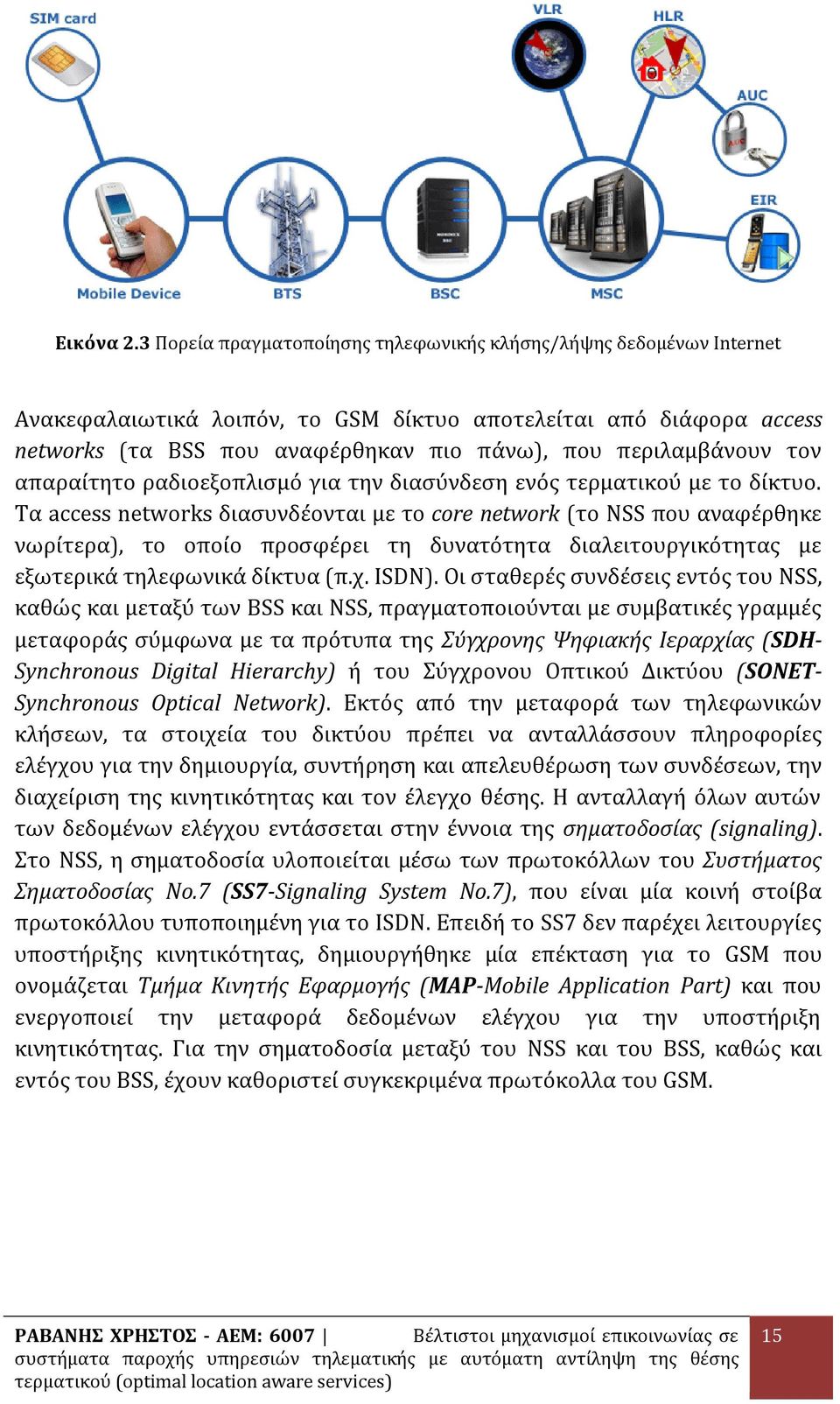 τον απαραίτητο ραδιοεξοπλισμό για την διασύνδεση ενός τερματικού με το δίκτυο.