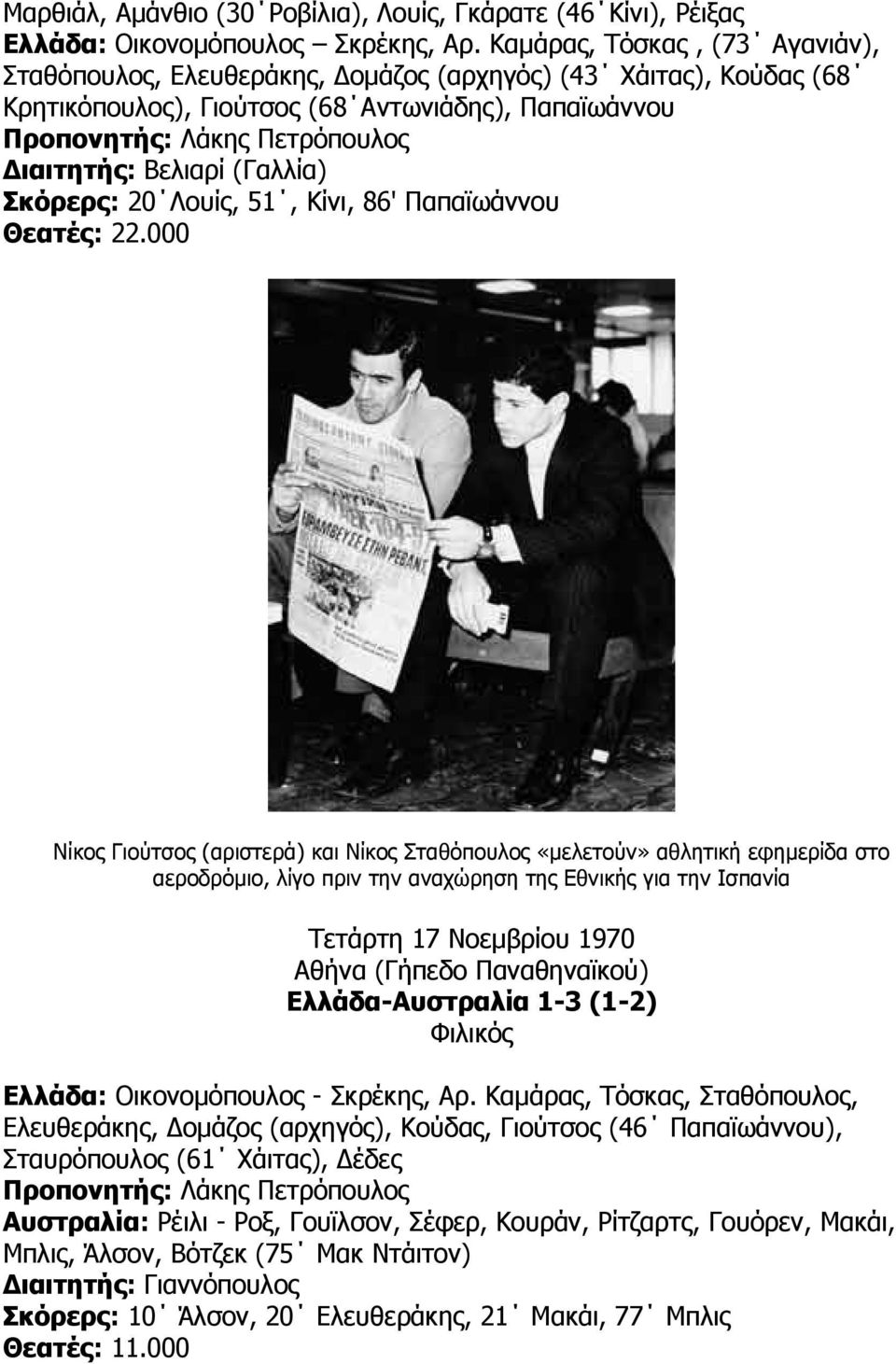 51, Κίνι, 86' Παπαϊωάννου Θεατές: 22.