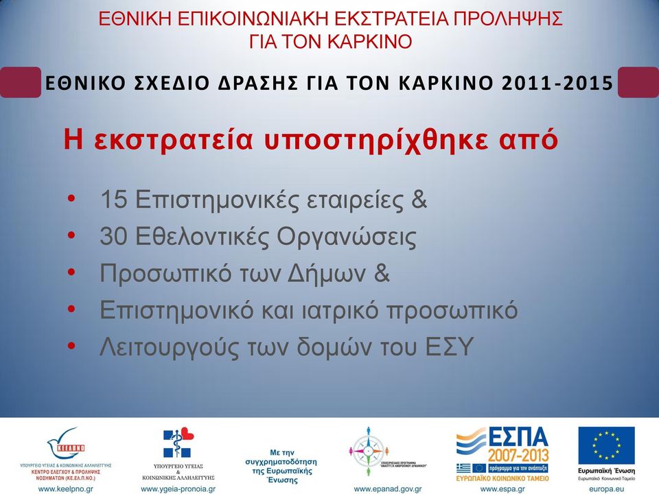 Οξγαλώζεηο Πξνζσπηθό ησλ Γήκσλ &