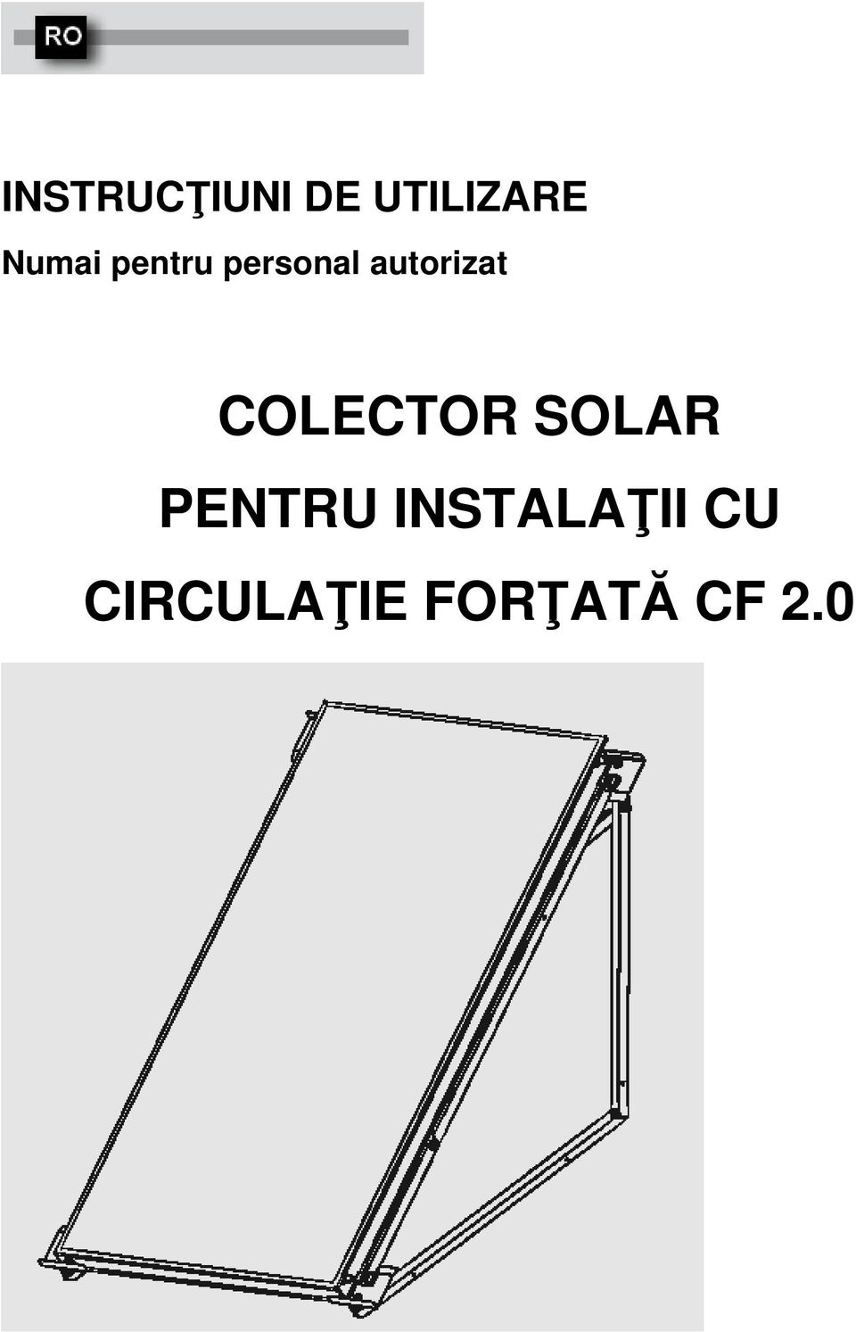 autorizat COLECTOR SOLAR