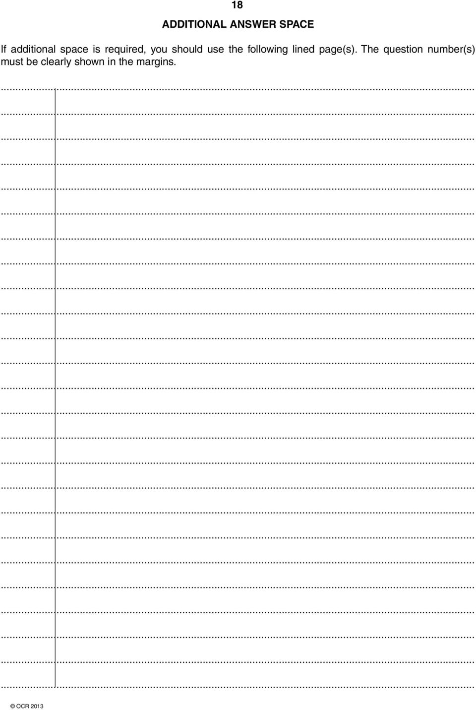 following lined page(s).