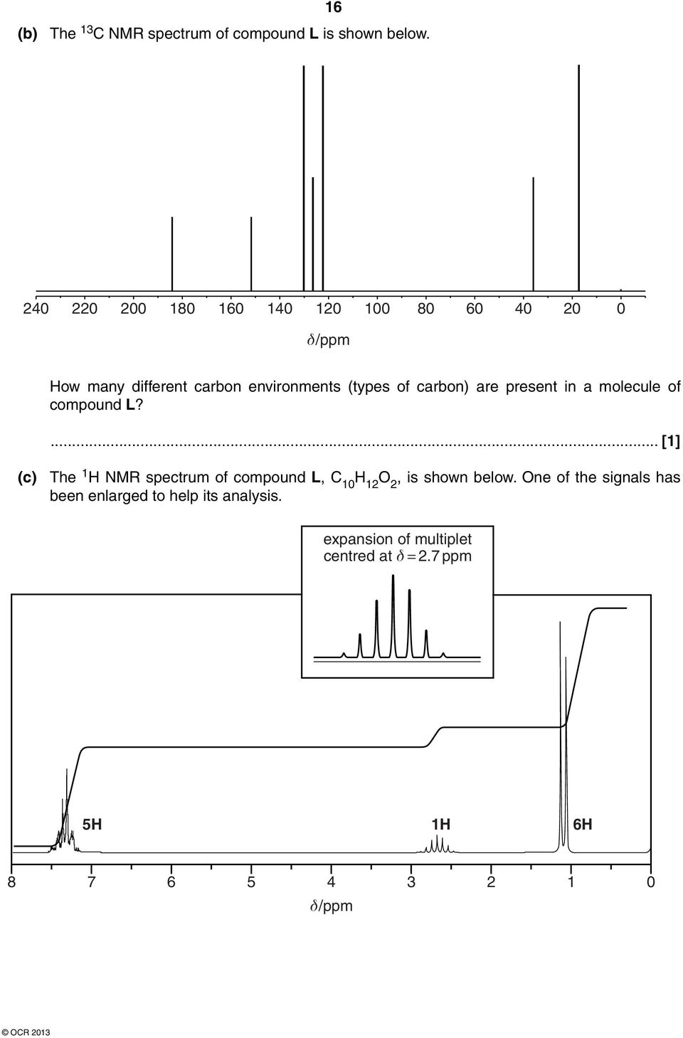 carbon) are present in a molecule of compound L?