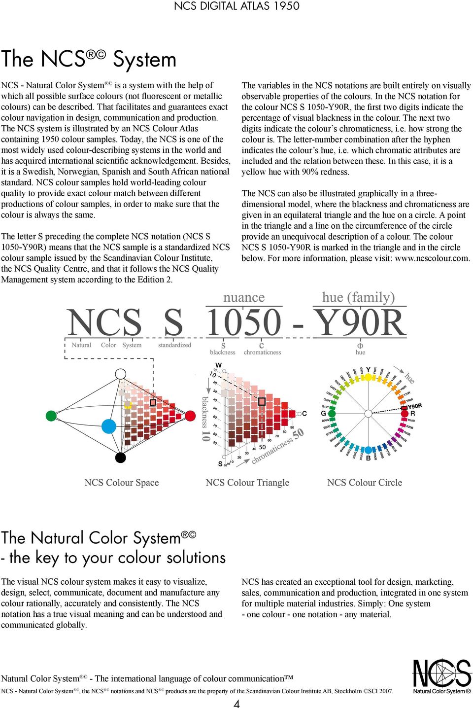 Today, the N is one of the most widely used colour-describing systems in the world and has acquired international scientific acknowledgement.