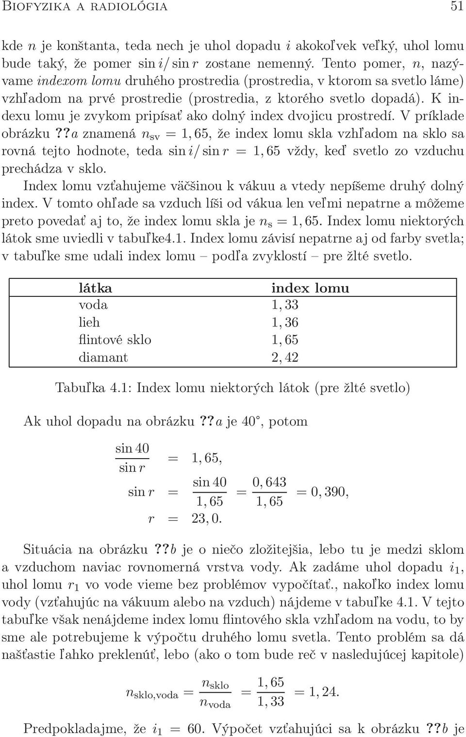 K indexu lomu je zvykom pripísať ako dolný index dvojicu prostredí. V príklade obrázku?