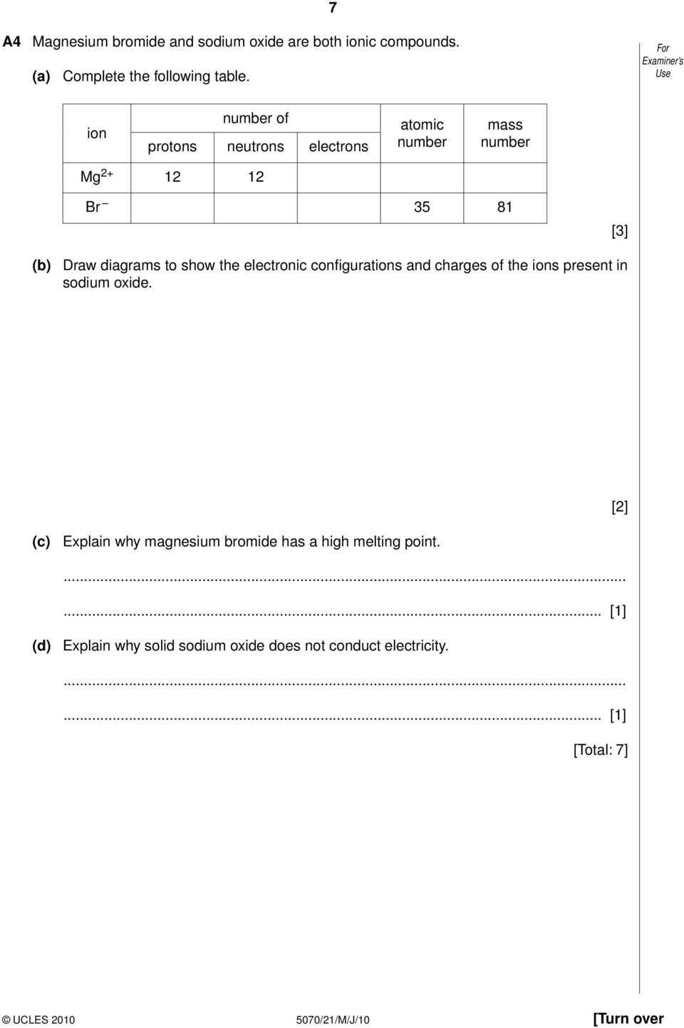 show the electronic configurations and charges of the ions present in sodium oxide.