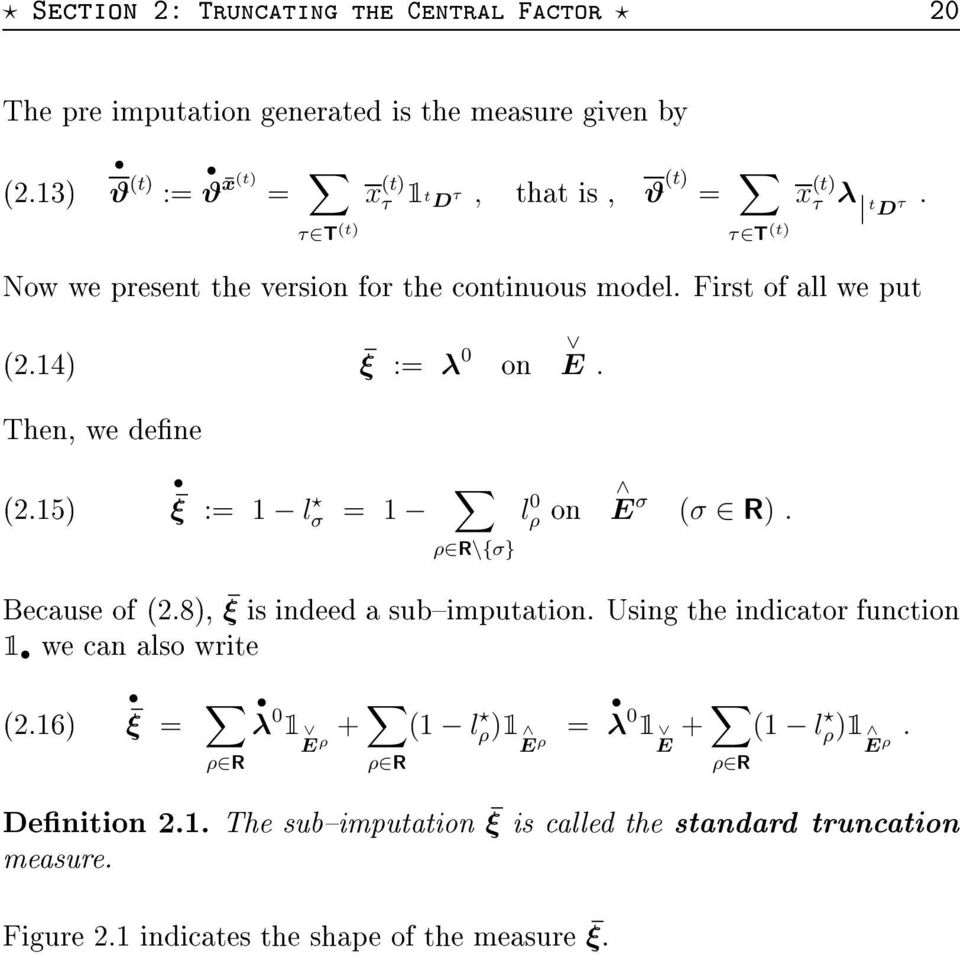 "$ 4 -$+/ %& : ξ := λ 0 E. -$+E ξ := l σ = \{σ} l 0 ρ E σ (σ R).