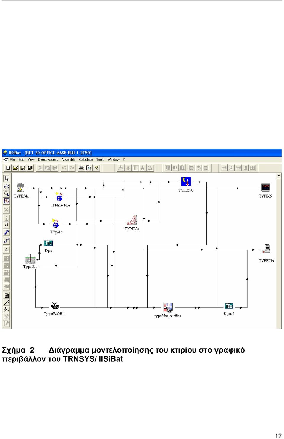 κτιρίου στο γραφικό