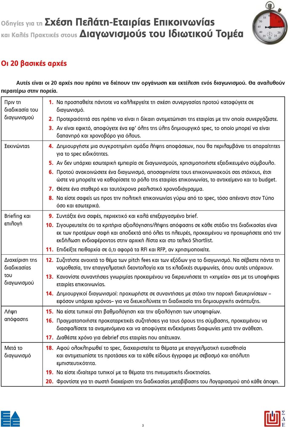 Αν είναι εφικτό, αποφύγετε ένα εφ όλης της ύλης δημιουργικό spec, το οποίο μπορεί να είναι δαπανηρό και χρονοβόρο για όλους. Ξεκινώντας 4.