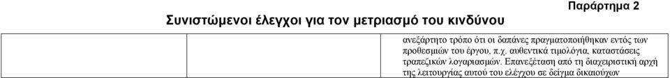 αυθεντικά τιμολόγια, καταστάσεις τραπεζικών