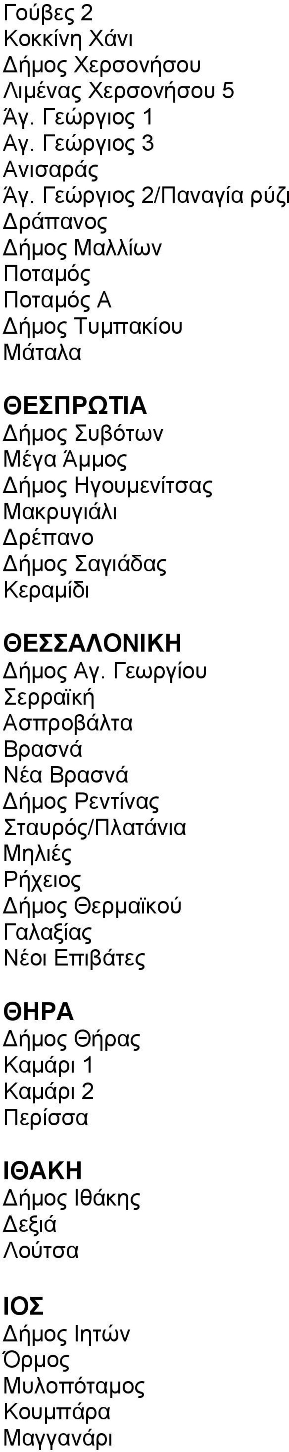 Μακρυγιάλι Δρέπανο Δήμος Σαγιάδας Κεραμίδι ΘΕΣΣΑΛΟΝΙΚΗ Δήμος Αγ.