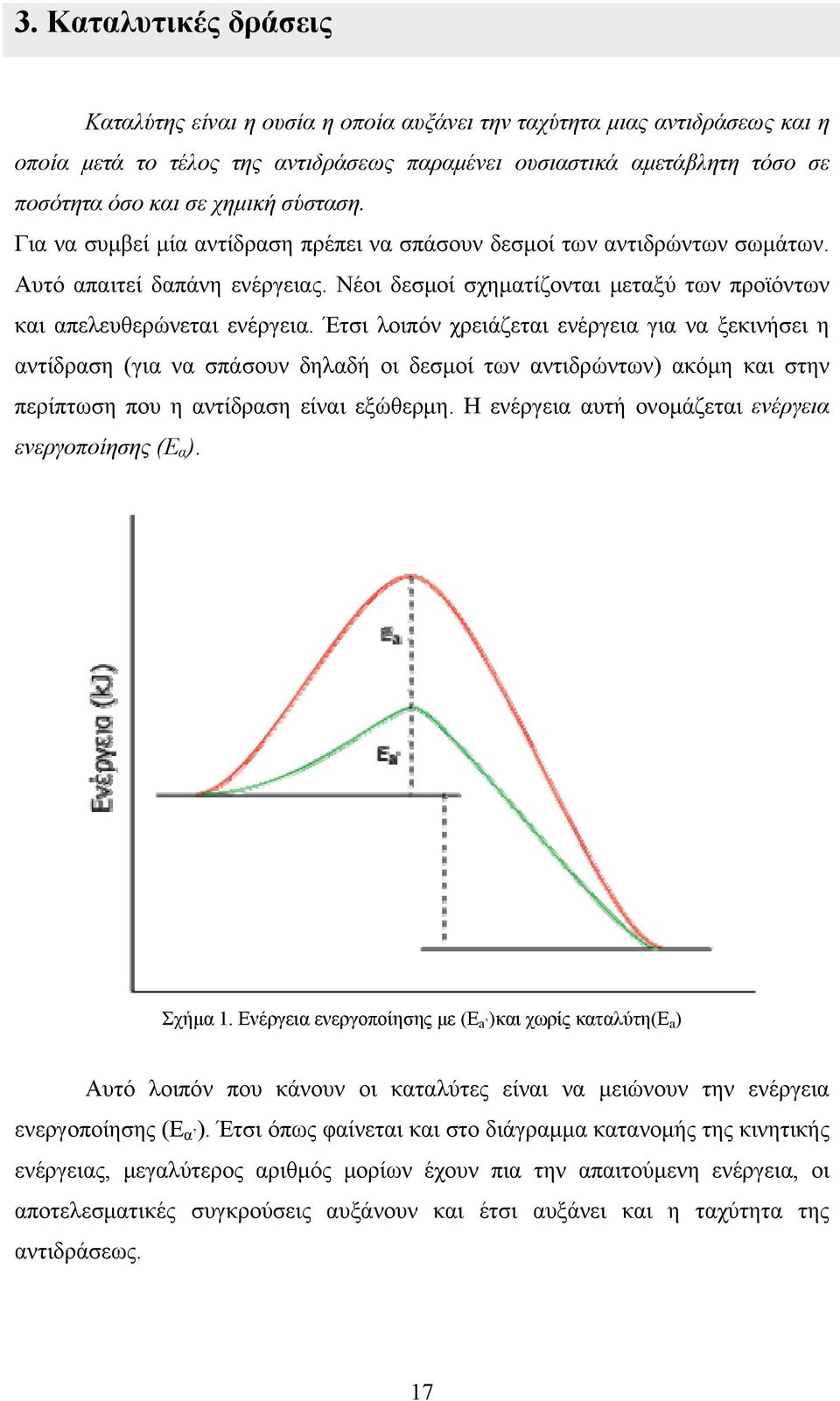 Νέοι δεσμοί σχηματίζονται μεταξύ των προϊόντων και απελευθερώνεται ενέργεια.