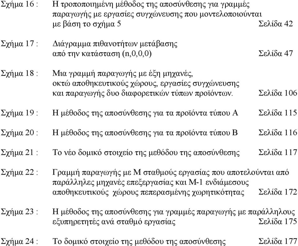 Σελίδα 06 Σχήµα 9 : Η µέθοδος της αποσύνθεσης για τα προϊόντα τύπου Α Σελίδα 5 Σχήµα 0 : Η µέθοδος της αποσύνθεσης για τα προϊόντα τύπου Β Σελίδα 6 Σχήµα : Το νέο δοµικό στοιχείο της µεθόδου της