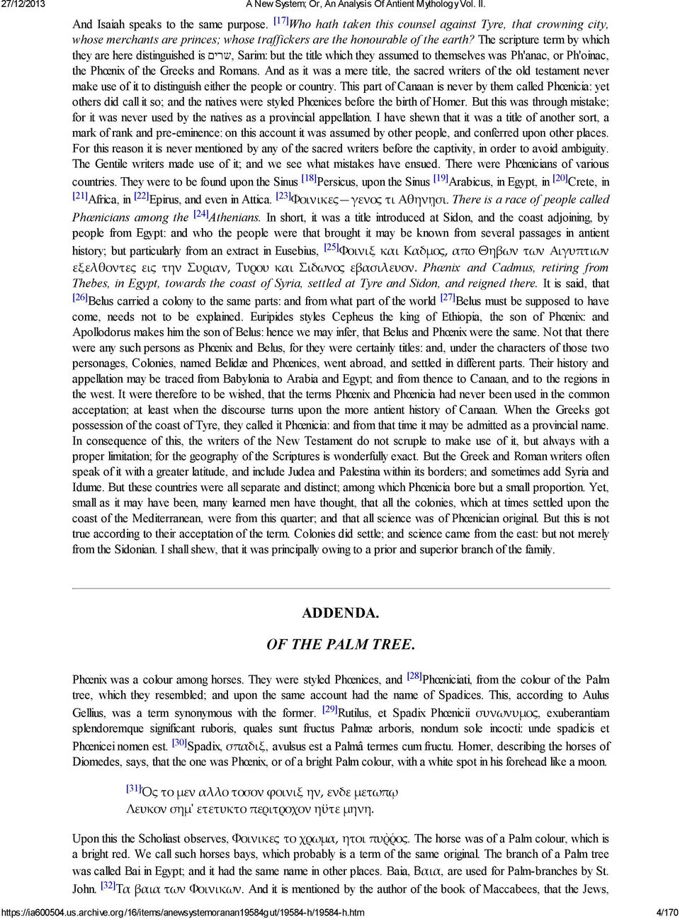 And as it was a mere title, the sacred writers of the old testament never make use of it to distinguish either the people or country.