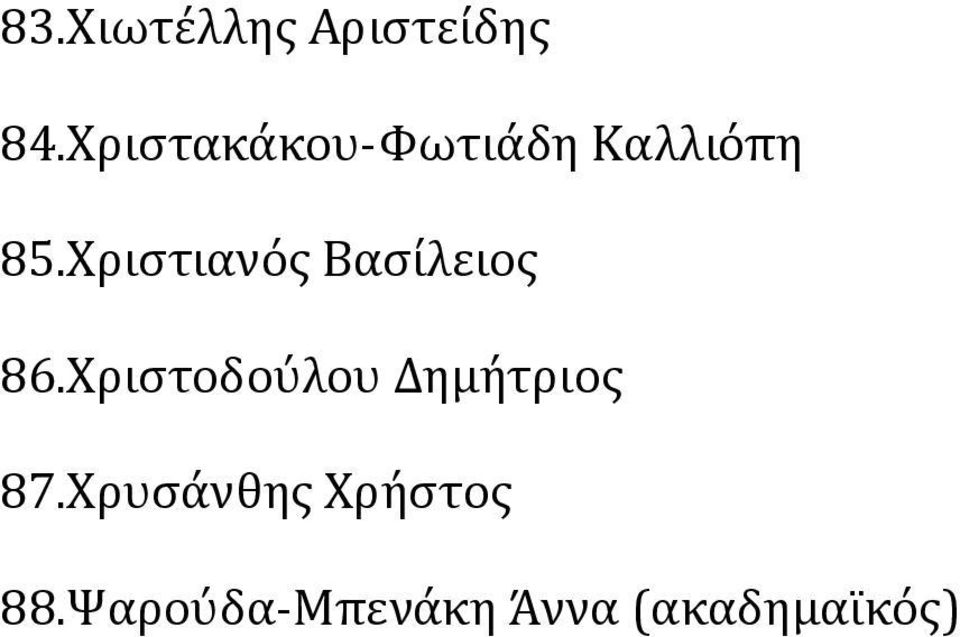 Χριστιανός Βασίλειος 86.