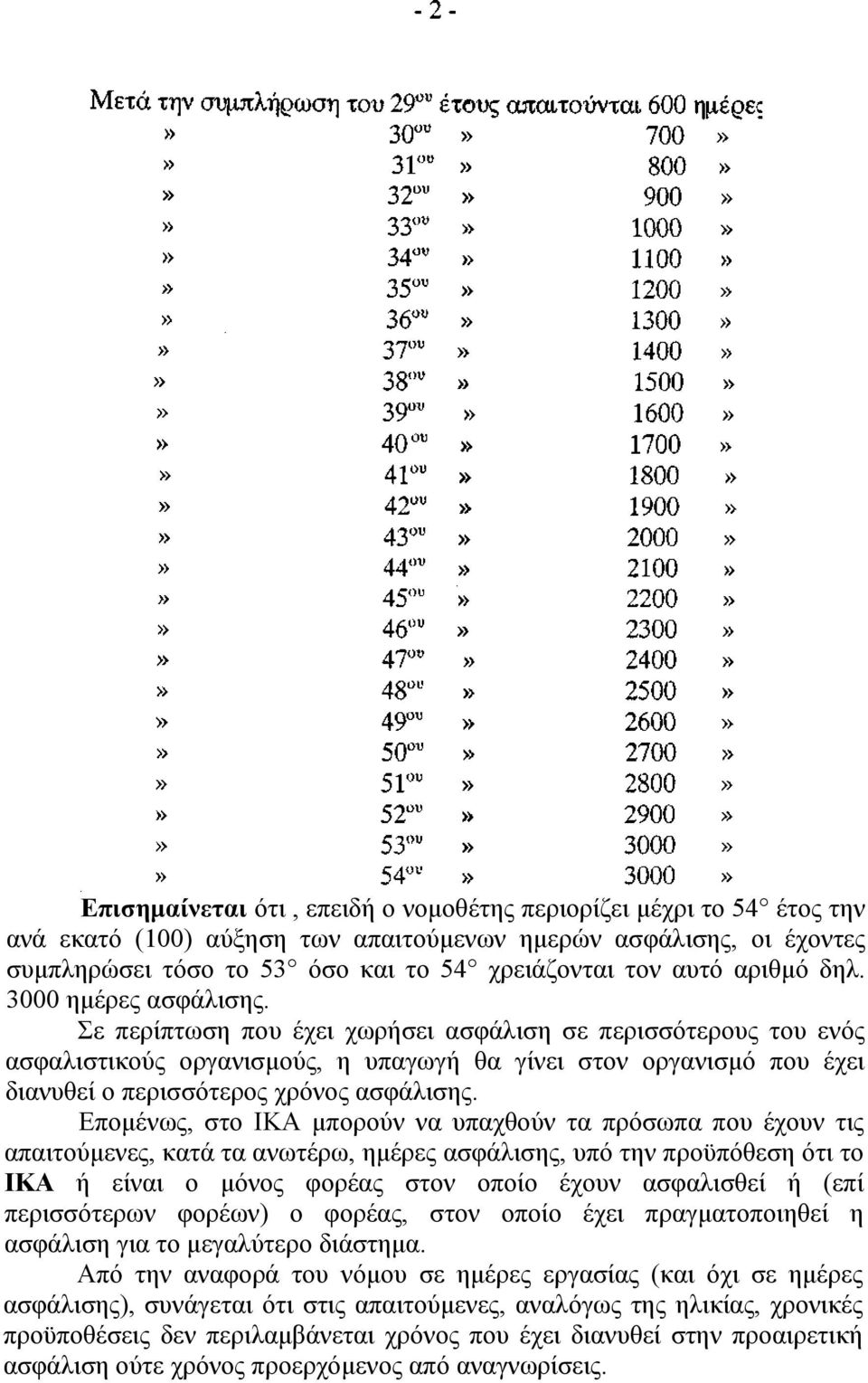 Σε περίπτωση που έχει χωρήσει ασφάλιση σε περισσότερους του ενός ασφαλιστικούς οργανισμούς, η υπαγωγή θα γίνει στον οργανισμό που έχει διανυθεί ο περισσότερος χρόνος ασφάλισης.