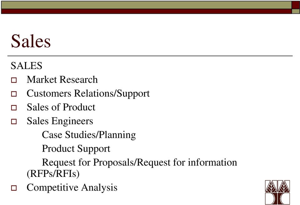 Case Studies/Planning Product Support Request for